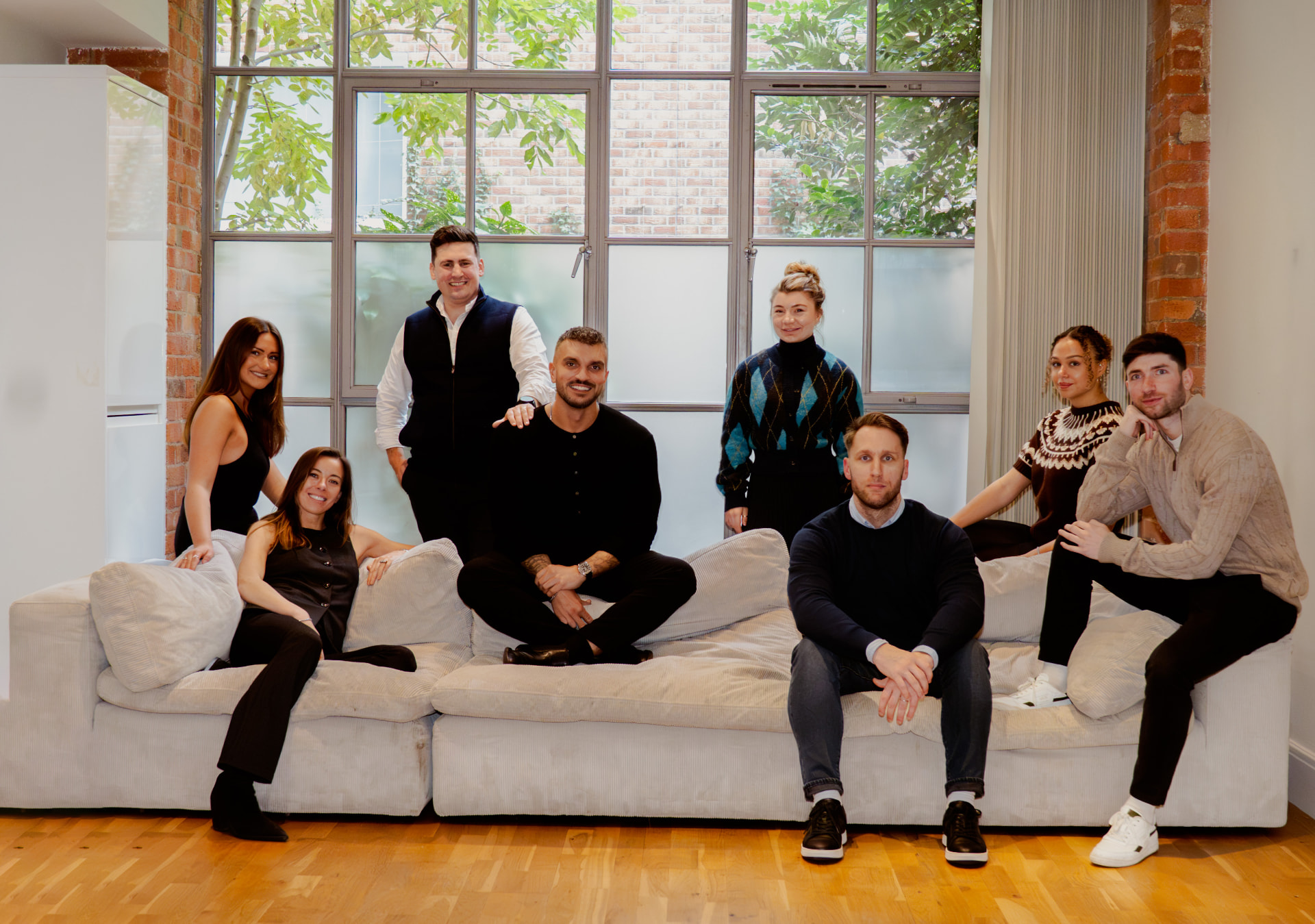 The Project valuation team posed together
